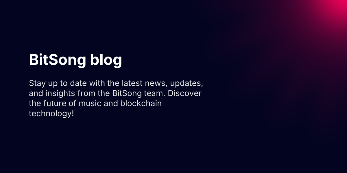 Blog | BitSong